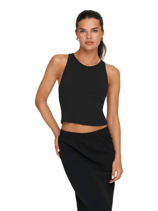 ΓΥΝΑΙΚΕΙO T-SHIRT ONLY ONLVELMA RIB PADDED CROP TOP