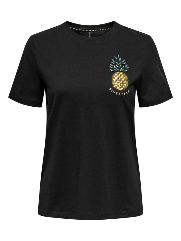 ΓΥΝΑΙΚΕΙΟ T-SHIRT ONLY ONLKITALIFE FINEAPPLE