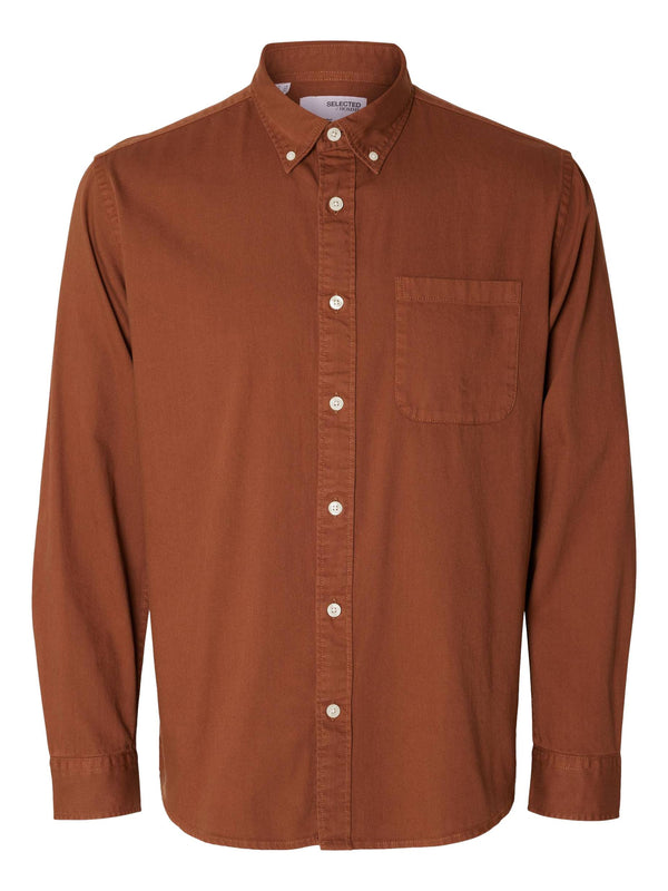 ΑΝΔΡΙΚΟ ΠΟΥΚΑΜΙΣΟ SELECTED SLHREGRICK-OVERDYED