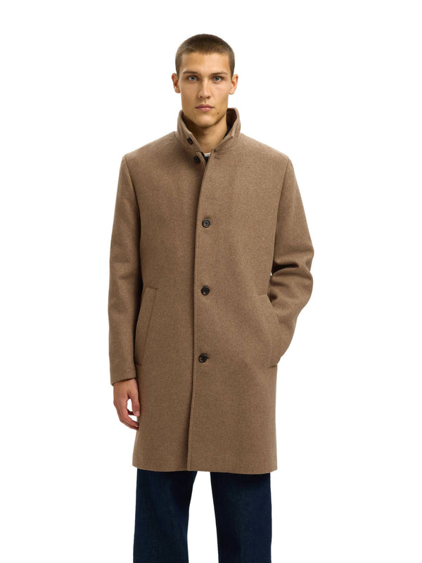 ΑΝΔΡΙΚΟ ΠΑΛΤΟ SELECTED SLHRAINAR WOOL BLEND COAT
