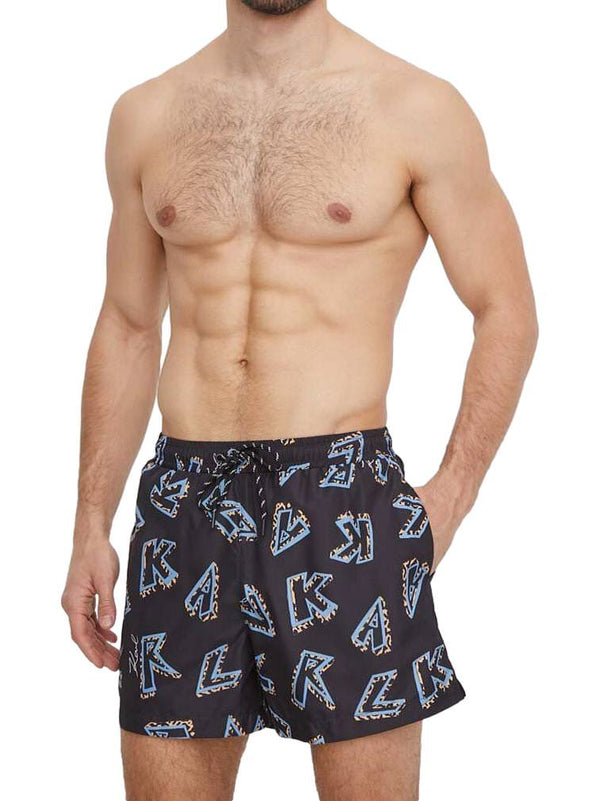 ΑΝΔΡΙΚΟ ΜΑΓΙΟ KARL LAGERFELD K/KARL AOP BOARDSHORTS