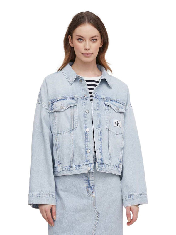 ΓΥΝΑΙΚΕΙΟ ΜΠΟΥΦΑΝ CALVIN KLEIN RELAXED DENIM JACKET