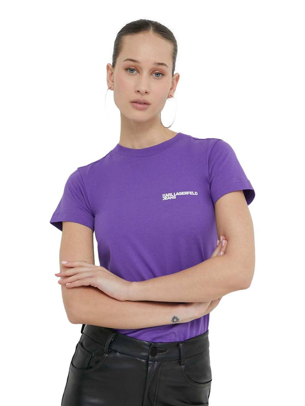 ΓΥΝΑΙΚΕΙΟ T-SHIRT KARL LAGERFELD JEANS KLJ SLIM FIT TEE