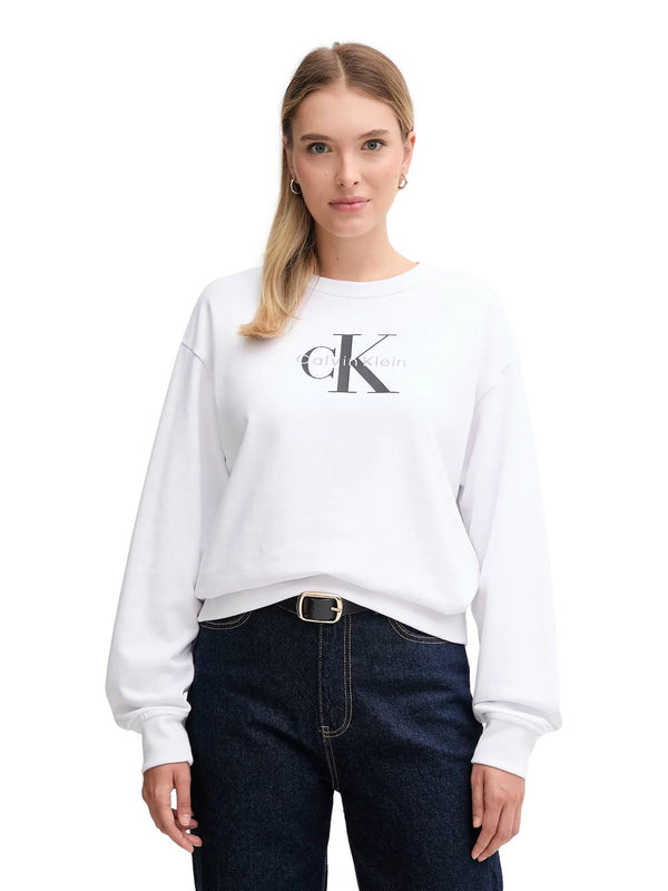 ΓΥΝΑΙΚΕΙΟ ΦΟΥΤΕΡ CALVIN KLEIN JEANS LS MONOLOGO FRENCH TERRY RLXD CN
