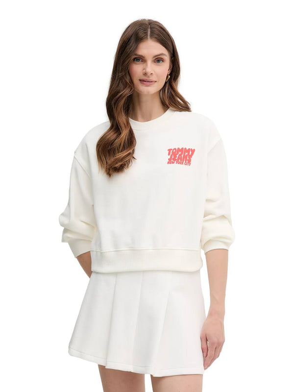 ΓΥΝΑΙΚΕΙΟ ΦΟΥΤΕΡ TOMMY JEANS TJW RLX CRP TJ BUBBLE CREW