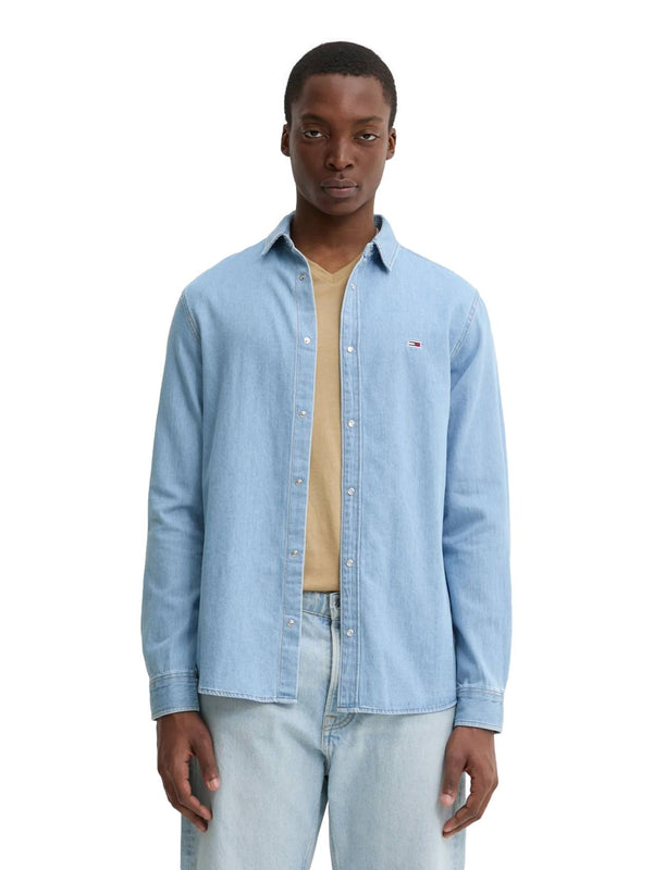 ΑΝΔΡΙΚΟ JEAN ΠΟΥΚΑΜΙΣΟ TOMMY JEANS REGULAR FIT LS