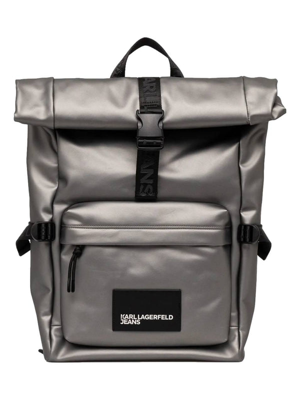 ΑΝΔΡΙΚΟ ΣΑΚΙΔΙΟ ΠΛΑΤΗΣ KARL LAGERFELD JEANS ROLL TOP BACKPACK
