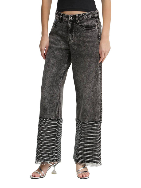 ΓΥΝΑΙΚΕΙΟ JEAN KARL LAGERFELD JEANS KLJ MR RELAXED CHAIN DENIM