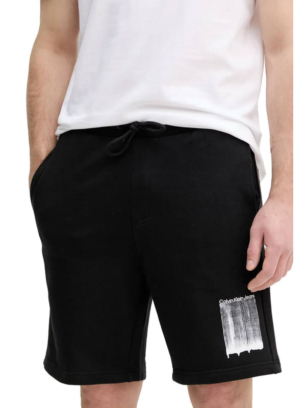 ΑΝΔΡΙΚΗ ΒΕΡΜΟΥΔΑ CALVIN KLEIN JEANS BRUSH STROKE GRAPHIC SHORTS