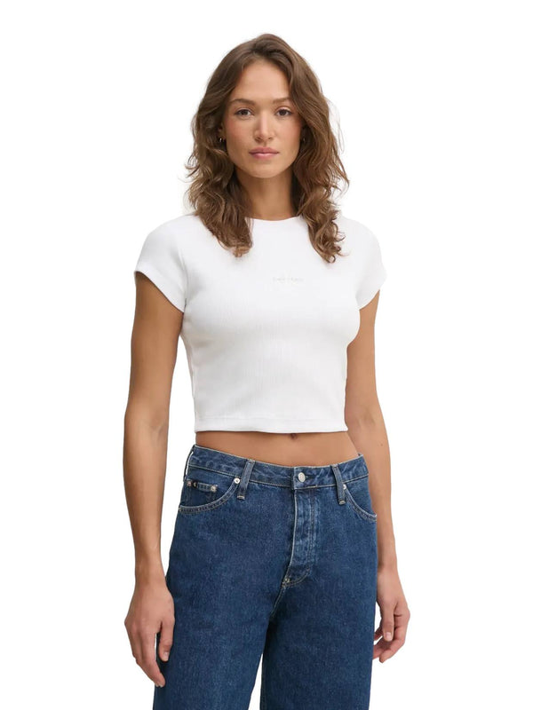 ΓΥΝΑΙΚΕΙΟ T-SHIRT CALVIN KLEIN JEANS MONOGRAM BABY TEE