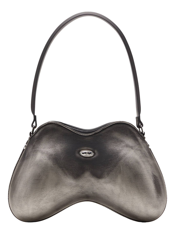 DIESEL DOUBLE-D RIGID SHOULDER BAG