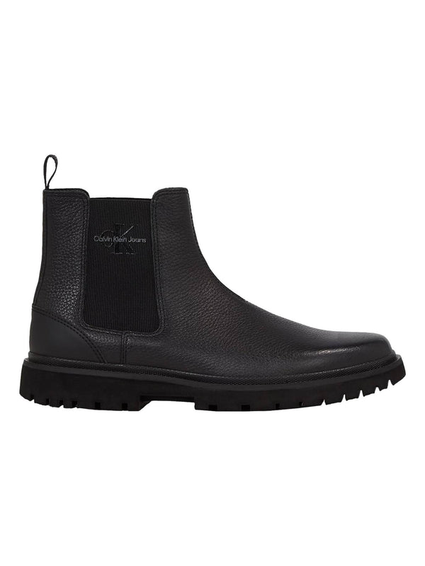 ΑΝΔΡΙΚΑ ΔΕΡΜΑΤΙΝΑ ΜΠΟΤΑΚΙΑ CALVIN KLEIN EVA MID CHELSEA BOOT LEATHER