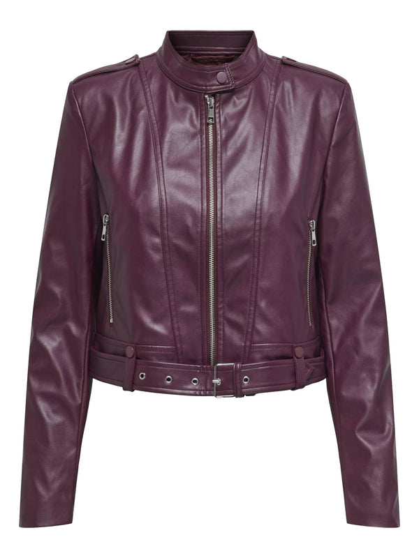 ΓΥΝΑΙΚΕΙΟ JACKET ONLY ONLSADIE FAUX LEATHER JACKET CC OTW