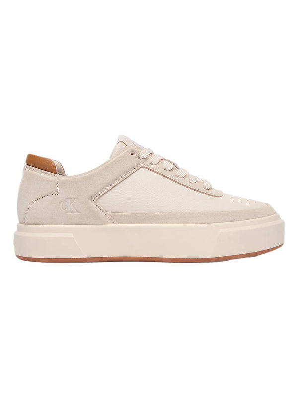 ΓΥΝΑΙΚΕΙΑ SNEAKERS CALVIN KLEIN BASKET LACE UP PRO LTH MIX MG
