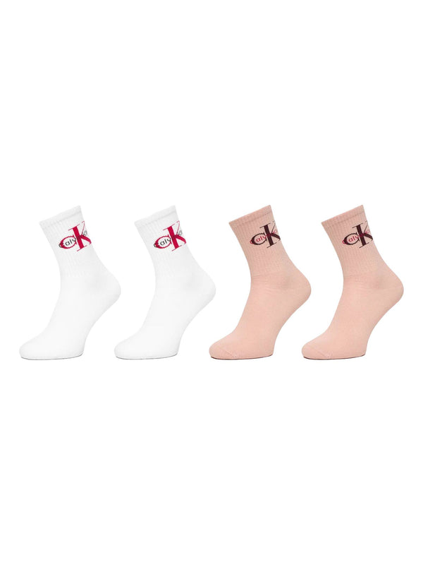 ΓΥΝΑΙΚΕΙΕΣ ΚΑΛΤΣΕΣ CALVIN KLEIN 4-PACK GIFTBOX MONOLOGO