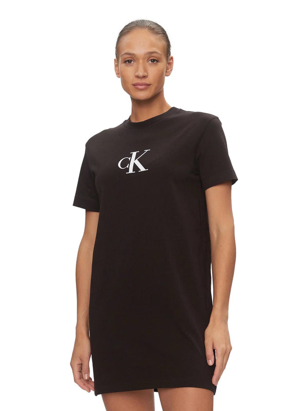 ΓΥΝΑΙΚΕΙΟ ΦΟΡΕΜΑ CALVIN KLEIN JEANS SATIN CK T-SHIRT DRESS