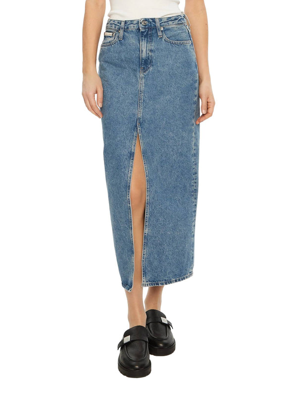 ΓΥΝΑΙΚΕΙΑ ΦΟΥΣΤΑ CALVIN KLEIN JEANS MAXI SKIRT