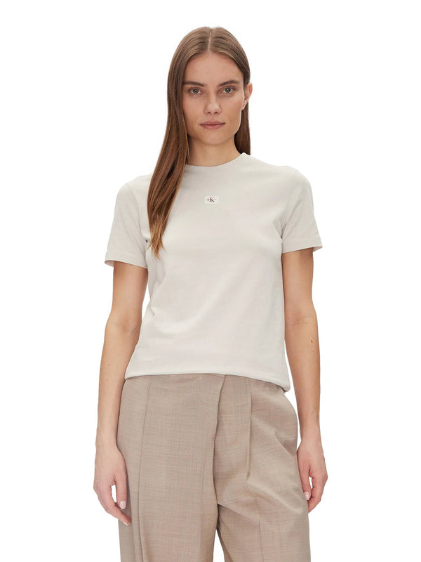 ΓΥΝΑΙΚΕΙΟ T-SHIRT CALVIN KLEIN JEANS WOVEN LABEL REGULAR TEE