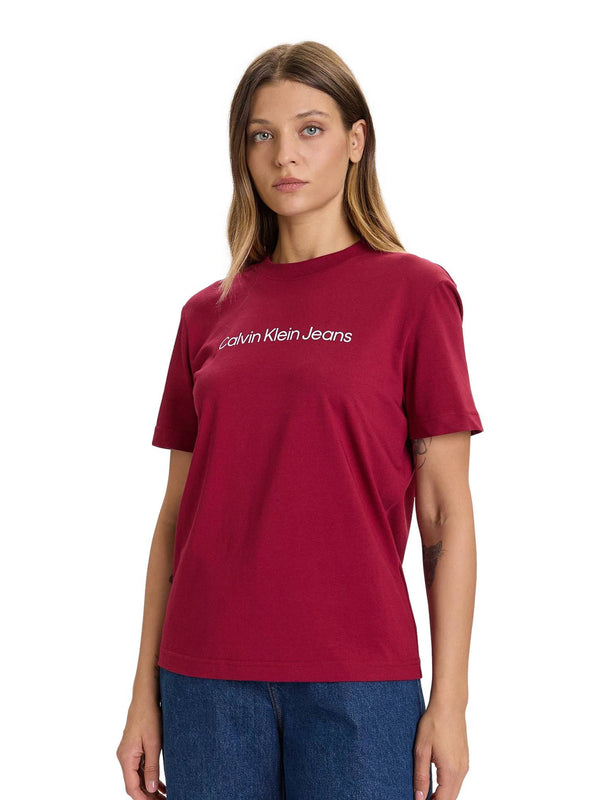 ΓΥΝΑΙΚΕΙΟ T-SHIRT CALVIN KLEIN JEANS A-INST LOGO CLASSIC TEE SS