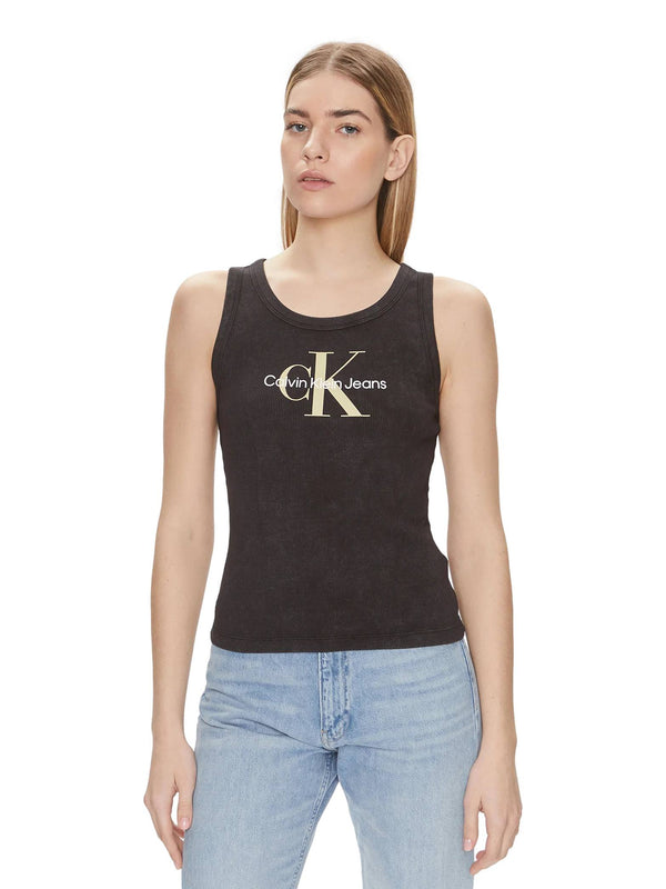 ΓΥΝΑΙΚΕΙO T-SHIRT CALVIN KLEIN ARCHIVAL MONOLOGO RIB TANK
