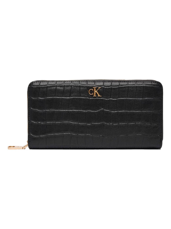 ΓΥΝΑΙΚΕΙΟ ΠΟΡΤΟΦΟΛΙ CALVIN KLEIN CROC LONG ZIP AROUND