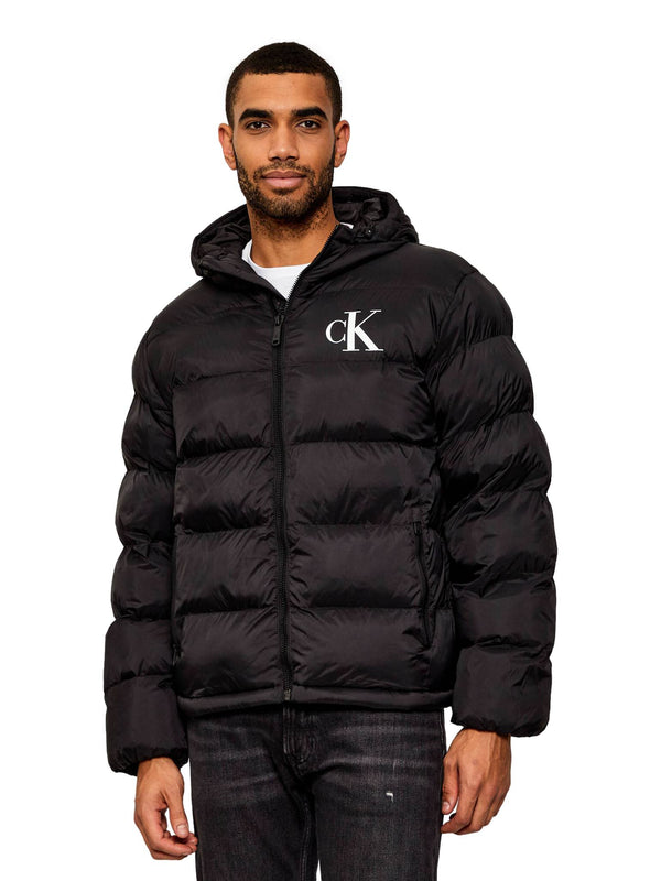 ΑΝΔΡΙΚΟ ΜΠΟΥΦΑΝ CALVIN KLEIN JEANS LS NYLON MONOGRAM PUFFER JKT