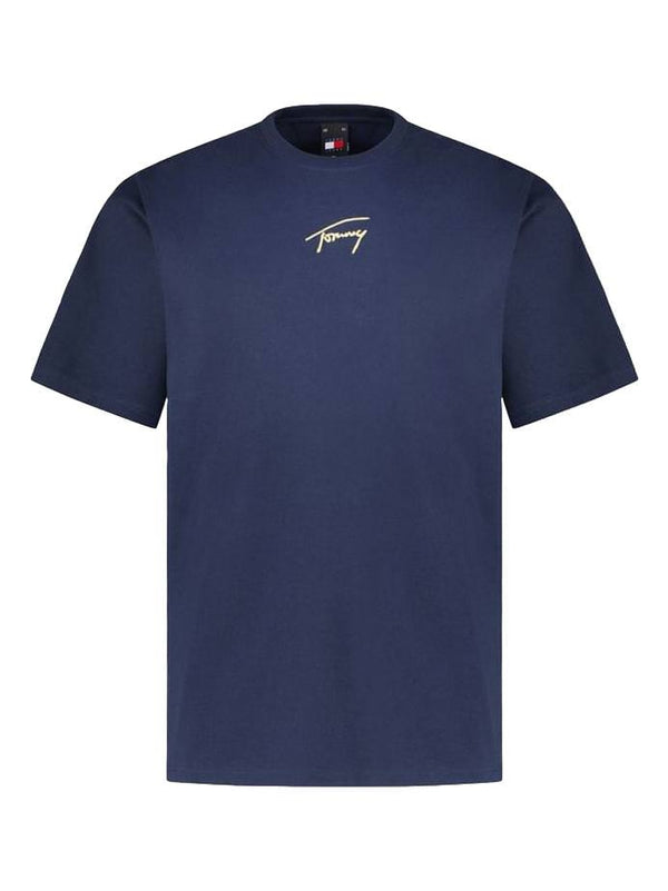 ΑΝΔΡΙΚΟ T-SHIRT TOMMY JEANS TJM REG GOLD SIGNATURE TEE EXT
