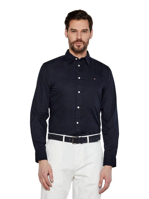 ΑΝΔΡΙΚΟ ΠΟΥΚΑΜΙΣΟ TOMMY HILFIGER FLEX POPLIN KENT COLLAR SF SHIRT