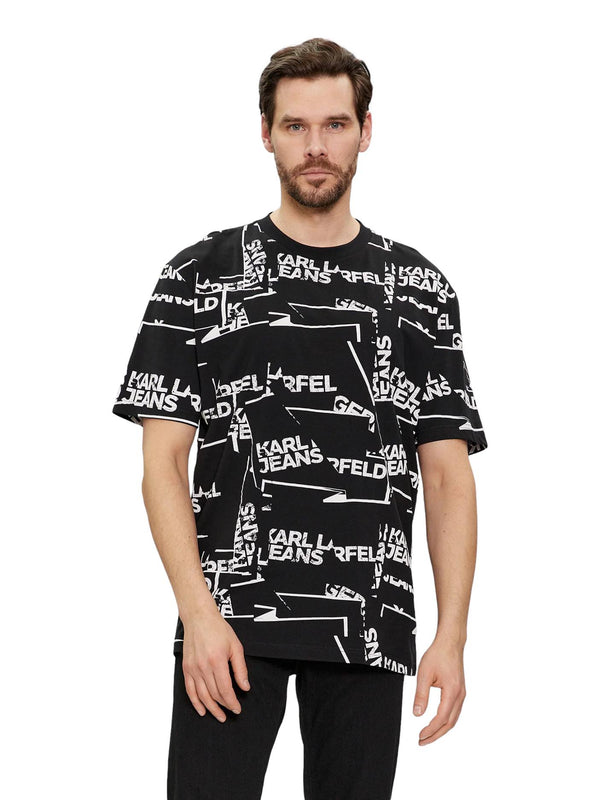 ΑΝΔΡΙΚΟ T-SHIRT KARL LAGERFELD JEANS KLJ RELAXED SSLV AOP LOGO TEE