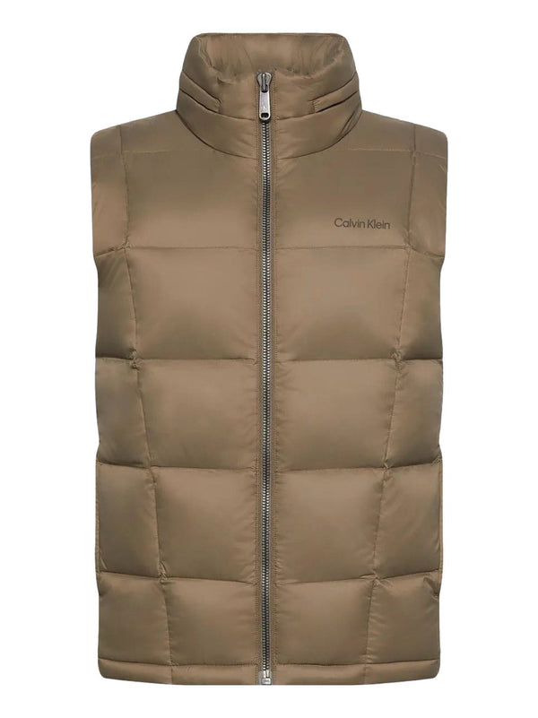 ΑΝΔΡΙΚΟ ΑΜΑΝΙΚΟ ΜΠΟΥΦΑΝ CALVIN KLEIN SVLSS NYLON QUILTED PUFFER VEST