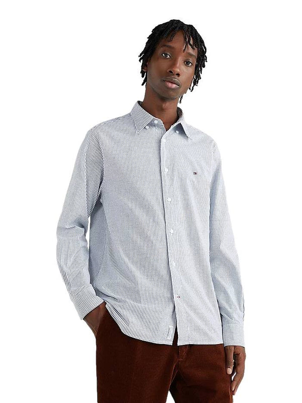 ΑΝΔΡΙΚΟ ΠΟΥΚΑΜΙΣΟ TOMMY HILFIGER CORE 1985 FLEX OXF STP RF SHIRT