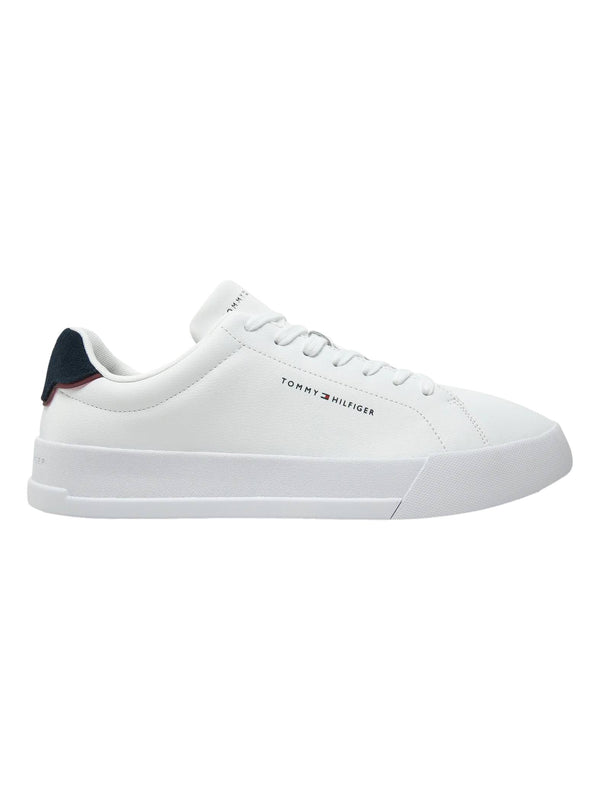 ΑΝΔΡΙΚΑ SNEAKERS TOMMY HILFIGER TH COURT LEATHER DETAIL ESS