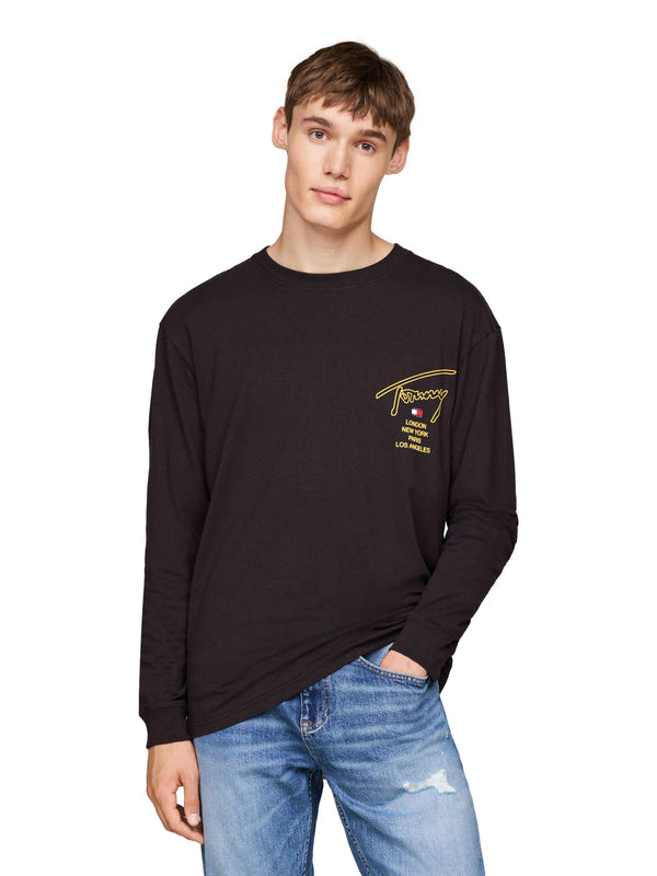 ΑΝΔΡΙΚΗ ΜΠΛΟΥΖΑ TOMMY JEANS REG SIG TWIST LS TEE