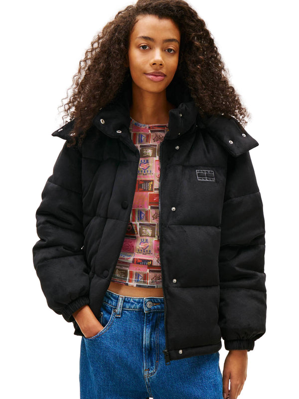 ΓΥΝΑΙΚΕΙΟ ΒΕΛΟΥΤΕ ΜΠΟΥΦΑΝ TOMMY JEANS TJW QUILTED VELVET PUFFER JACKET