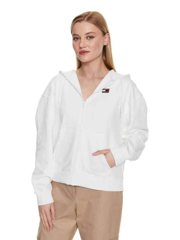 ΓΥΝΑΙΚΕΙΑ ΖΑΚΕΤΑ TOMMY JEANS TJW RLX XS BADGE ZIP TRHU