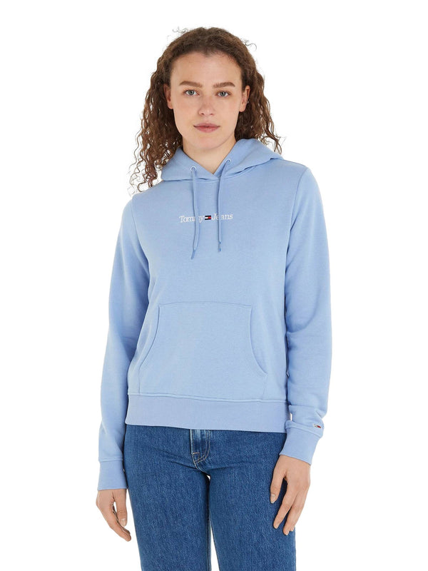 ΓΥΝΑΙΚΕΙΟ ΦΟΥΤΕΡ TOMMY JEANS TJW REG SERIF LINEAR HOODIE