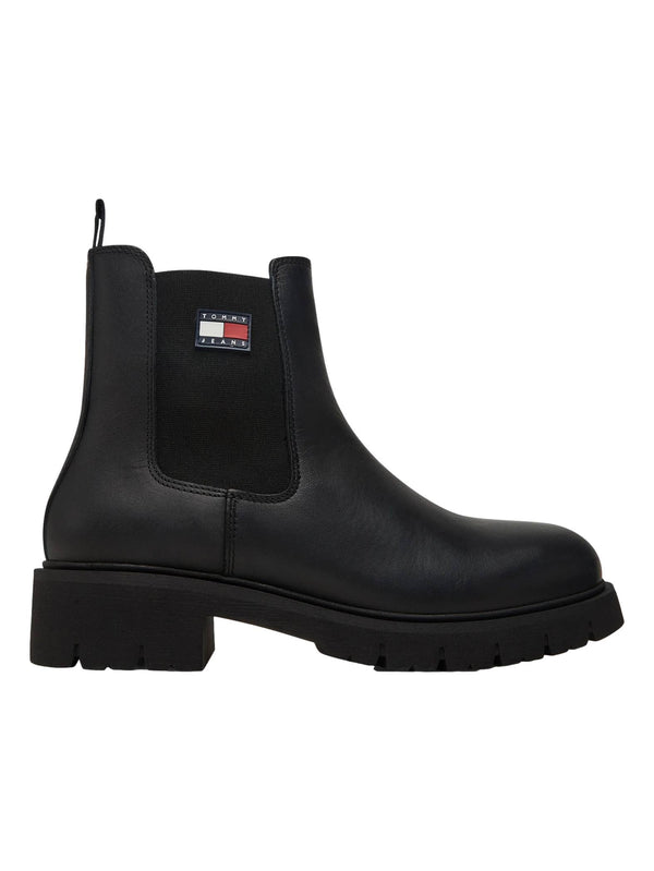 ΓΥΝΑΙΚΕΙΟ ΜΠΟΤΑΚΙ TOMMY JEANS CHELSEA LEATHER BOOT