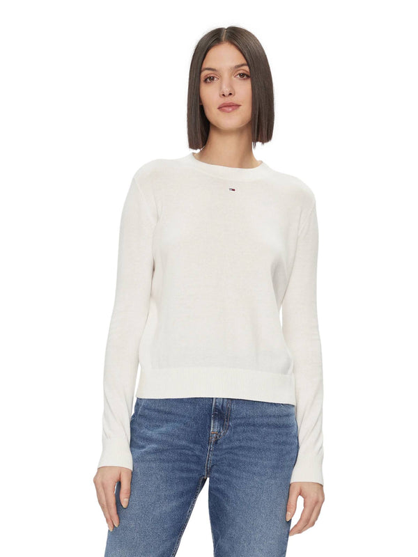 ΓΥΝΑΙΚΕΙΟ ΠΟΥΛΟΒΕΡ TOMMY JEANS TJW ESSENTIAL CREW NECK SWEATER