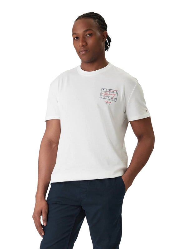 ΑΝΔΡΙΚΟ T-SHIRT TOMMY JEANS TJM REG SIGN SPRAY SS T EXT