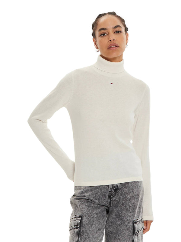 ΓΥΝΑΙΚΕΙΟ ΠΟΥΛΟΒΕΡ ΖΙΒΑΓΚΟ ΤΟΜΜΥ JEANS TJW ESSENTIAL TRTLNK SWEATER EXT