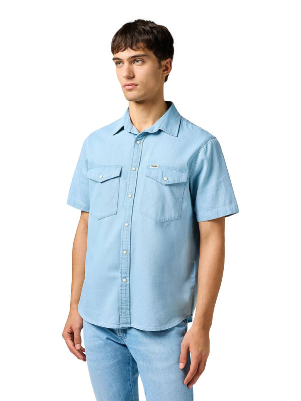 ΑΝΔΡΙΚΟ ΚΟΝΤΟΜΑΝΙΚΟ ΠΟΥΚΑΜΙΣΟ WRANGLER SS WESTERN SHIRT