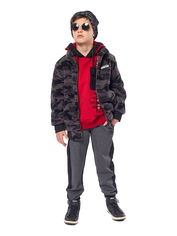 ΠΑΙΔΙΚΗ ΖΑΚΕΤΑ HASHTAG "FLEECE"