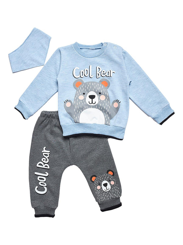 ΠΑΙΔΙΚΟ ΣΕΤ ΦΟΡΜΑ HASHTAG ''COOL BEAR''