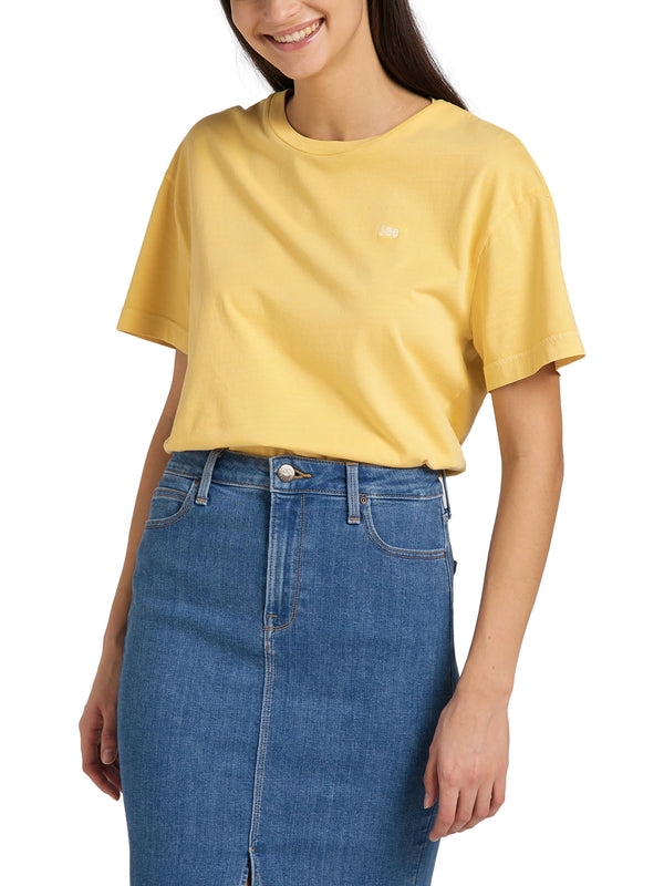 ΓΥΝΑΙΚΕΙΟ T-SHIRT LEE PLAIN CREW NECK