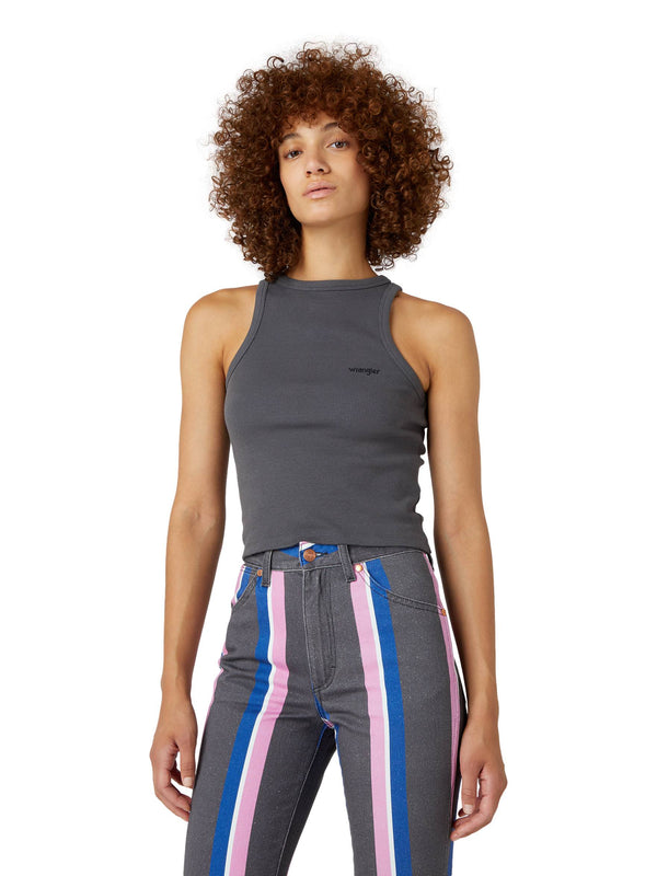 ΓΥΝΑΙΚΕΙΟ ΑΜΑΝΙΚΟ CROP TOP WRANGLER TANK MAGNET