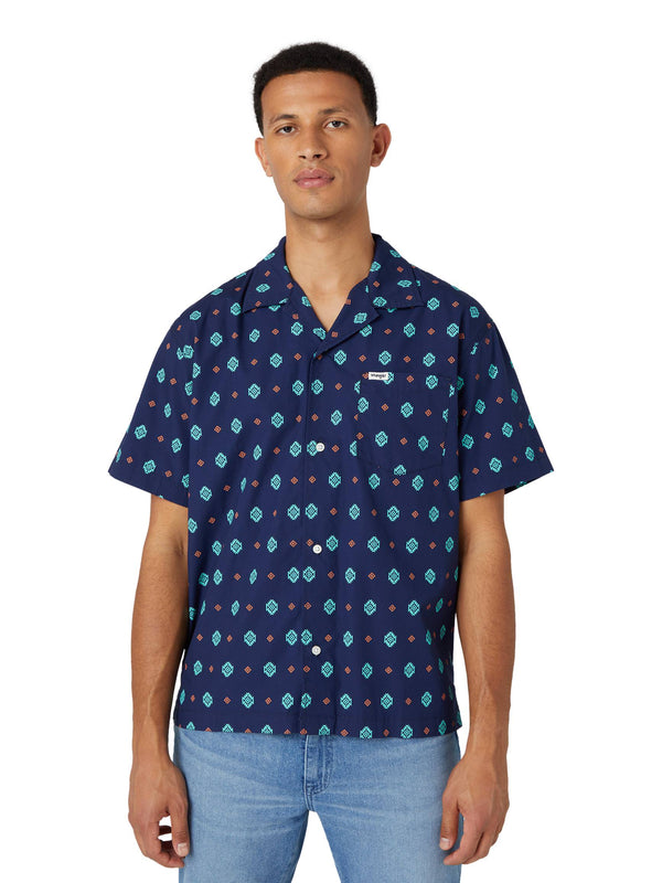 ΑΝΔΡΙΚΟ ΚΟΝΤΟΜΑΝΙΚΟ ΠΟΥΚΑΜΙΣΟ WRANGLER 1 PKT RESORT RELAXED SHIRT