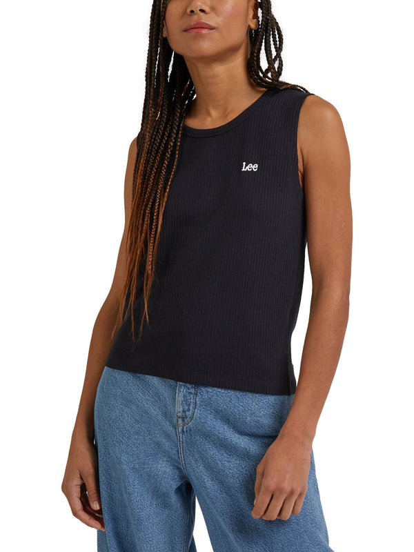 ΓΥΝΑΙΚΕΙΟ ΑΜΑΝΙΚΟ T-SHIRT LEE CROPPED CREW TANK