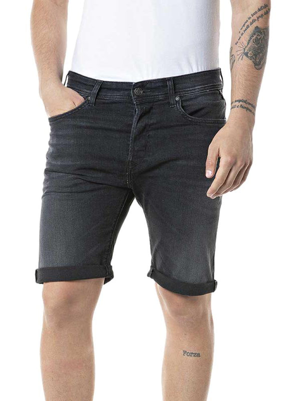ΑΝΔΡΙΚΗ ΒΕΡΜΟΥΔΑ JEAN REPLAY 573 BIO TAPERED FIT