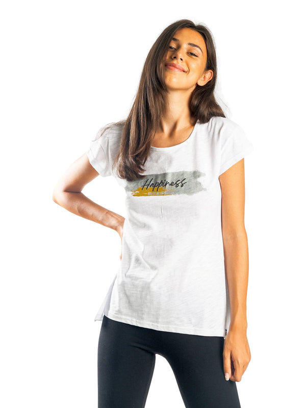ΓΥΝΑΙΚΕΙΟ T-SHIRT PACO & CO HAPPINESS