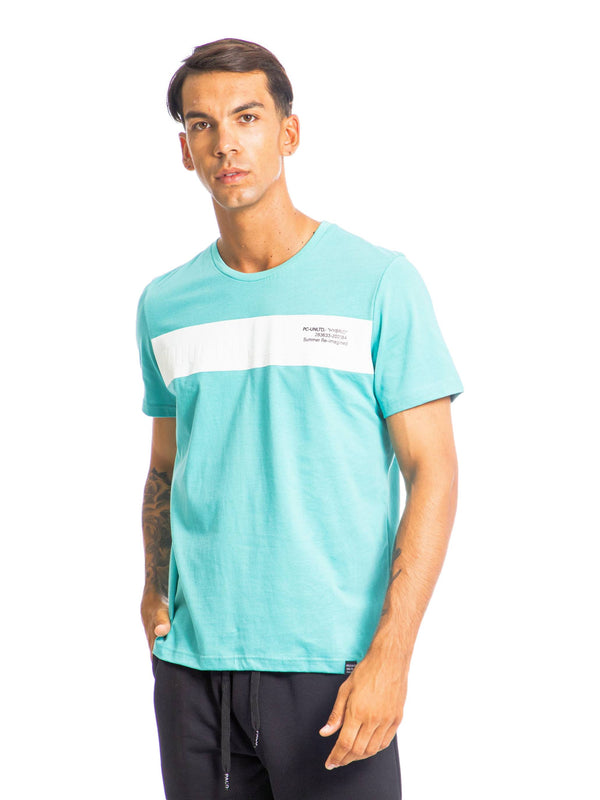 ΑΝΔΡΙΚΟ T-SHIRT PACO & CO FRONT STRIPE